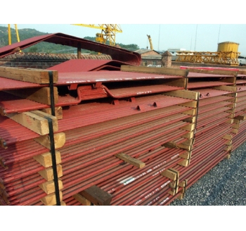 水冷壁備件\水冷壁管屏（內螺管）Φ63.5×6.7 L=5000×10/組/SA-210C